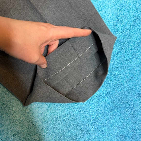 Levi's Travelers Pants Mens 34x26 Grey Polyester Wool Blend Relaxed Vintage - Picture 5 of 14